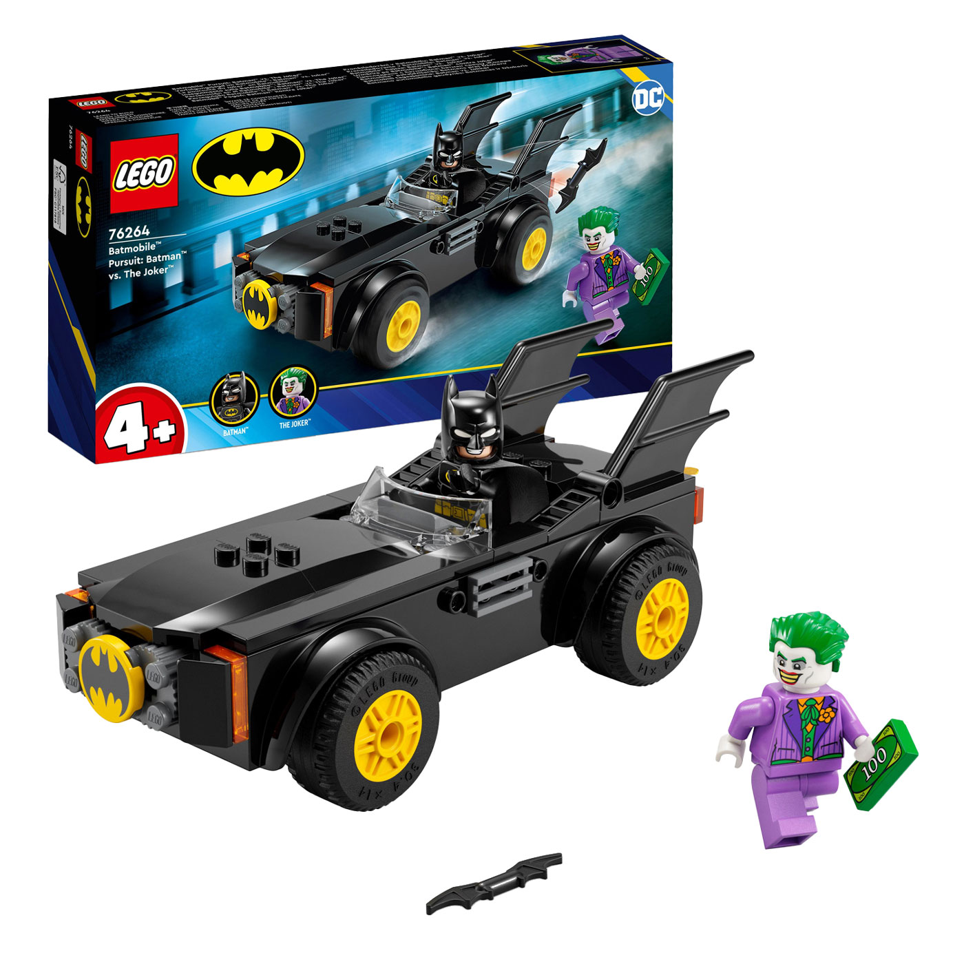 Lego LEGO Super Heroes 76264 Batmobile Achtervolging: vs. The Joker Top Merken Winkel